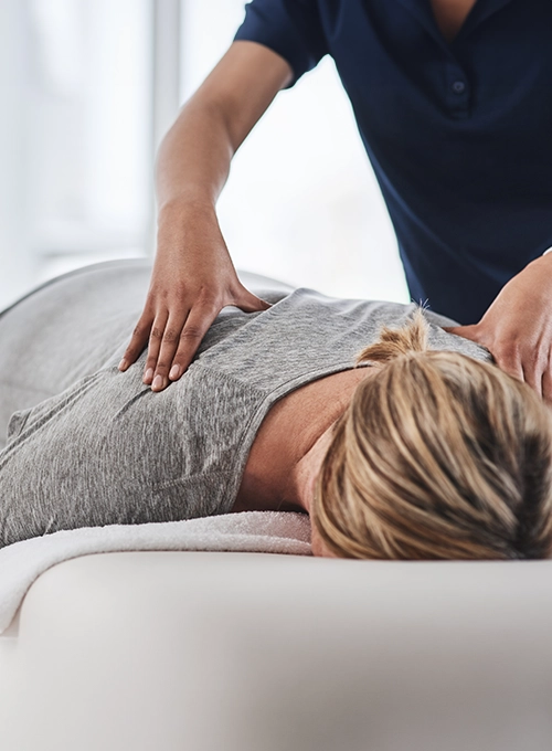 Chiropractic Salisbury NC Woman Receiving Adjustment