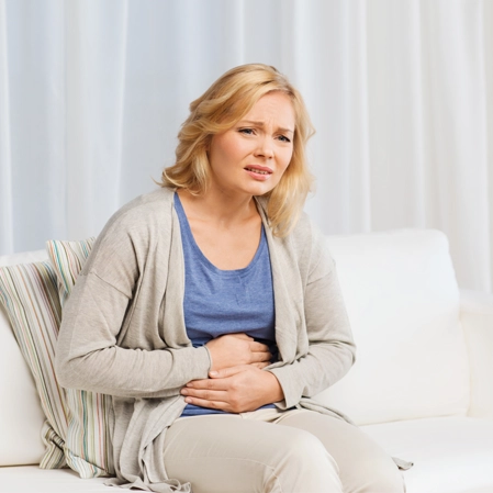 Functional Medicine Salisbury NC Woman With Stomach Pain